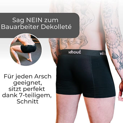 Vihout Boxershorts - aus Buchenholzfasern (Micro Modal) – ultraweich, atmungsaktiv & nachhaltig