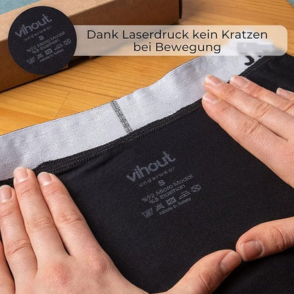 Vihout Boxershorts - aus Buchenholzfasern (Micro Modal) – ultraweich, atmungsaktiv & nachhaltig